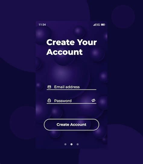 Image result for CreateAccount Design