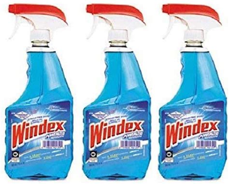 Windex Powerized Glass Cleaner with Ammonia-d, 32 Oz. Trigger Spray ...