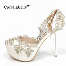 Cheap Silver Heels For Weddings by 2018 High Heels Prom Wedding Whoes Cheap Silver Heels For Weddings