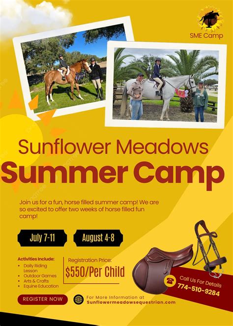 SME Summer Camp Week 2, Sunflower Meadows Equestrian, Portsmouth, 4 ...