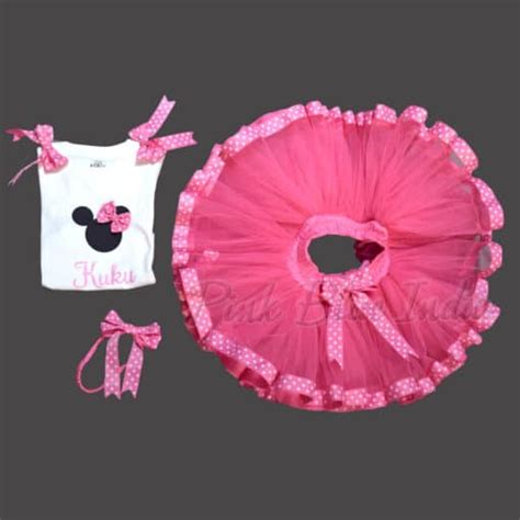 Minnie Mouse Theme Dress, Minnie Mouse Birthday Outfit