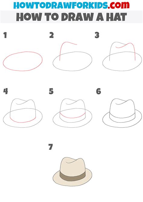 Image result for Hat Drawing Tutorial