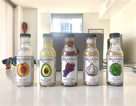 Amazon.com : Brianna's Asiago Caesar Dressing, 12 fl oz (Pack of 2 ...