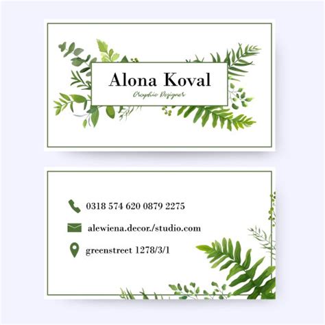 White Business Card Design 的图像结果