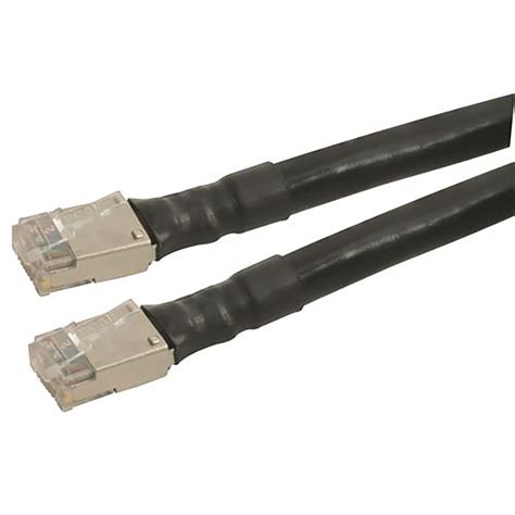 L-com TRD695AODS-100 Category 6a Shielded Outdoor AssemblyRJ45 ...