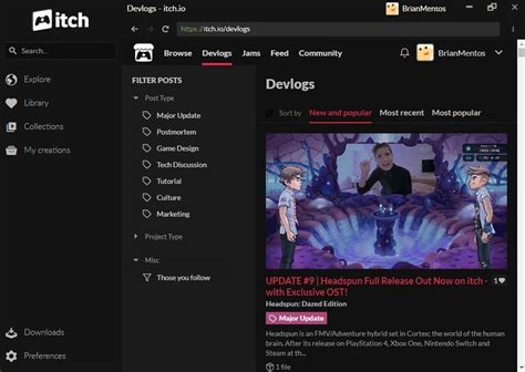 Descargar itch.io 26.1 para PC Gratis
