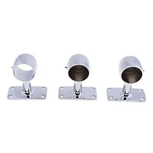 ACRA 90 Degree Stainless Steel Boat Hand Rail Stanchion Fits 38mm Pipe ...