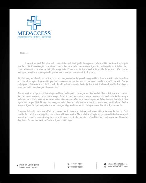 Professional, Modern, MEDICAL Letterhead Design for a Company by Isnah ...