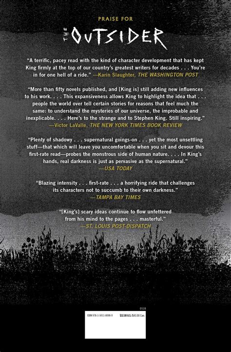 The Outsider | Book by Stephen King | Official Publisher Page | Simon ...