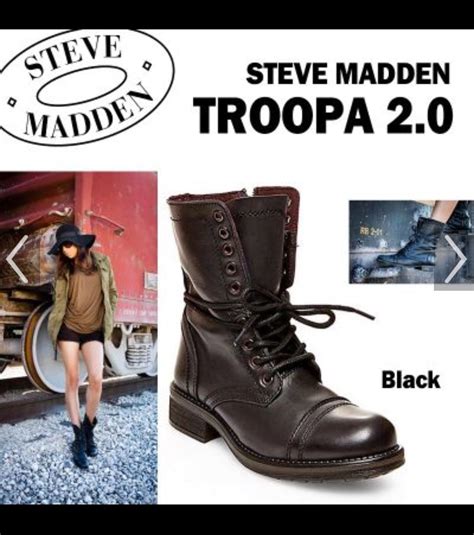 Steve Madden Troopa Combat Boots