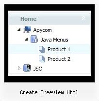 How to Create TreeView Dynamic in HTML 的图像结果