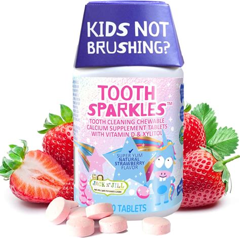 Jack N' Jill Tooth Sparkles - Calcium Chews with India | Ubuy