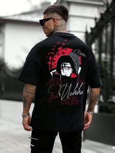 BQF Printed Men Round Neck Black T-Shirt - Buy BQF Printed Men Round ...