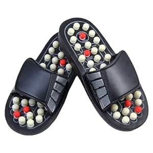 EKIN acupressure slippers for Blood Circulation, Foot Massager Slippers ...