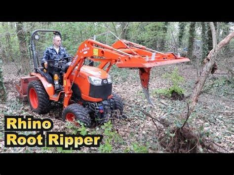Image result for Tree Root Removal Tractor Attachment