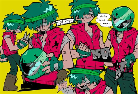 biker (hotline miami) drawn by tonkatsu184 | Danbooru