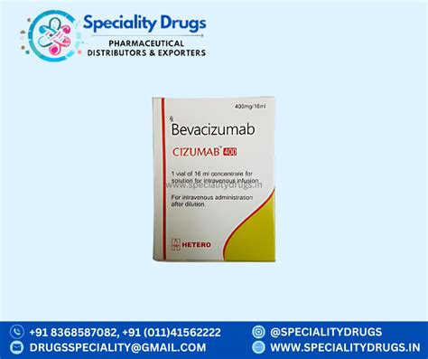 Buy Cizumab 400mg Injection from No.1 Supplier - Exporter - Speciality ...