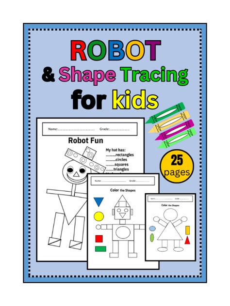 Robot Tracing Worksheet 的图像结果