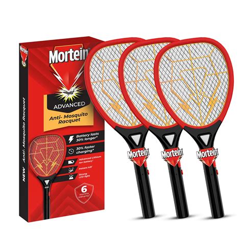 Mortein Advanced Anti-Mosquito Racquet | Electric Mosquito Bat | 30% ...