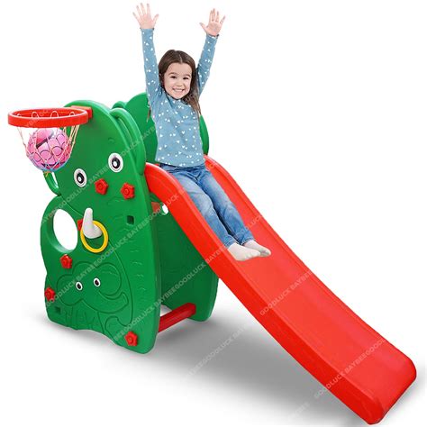 Buy Goodluck Baybee Plastic Garden Slide for Kids/Toddlers/Indoor ...