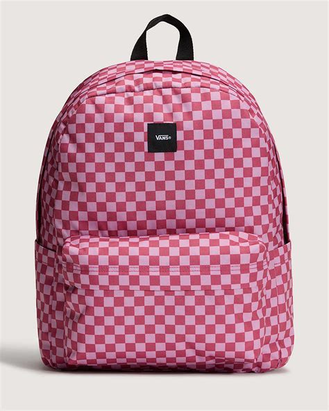Mochila Old Skool Check en Rosa| Vans ES