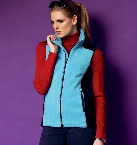 Fleece Jacket Sewing Pattern 的图像结果