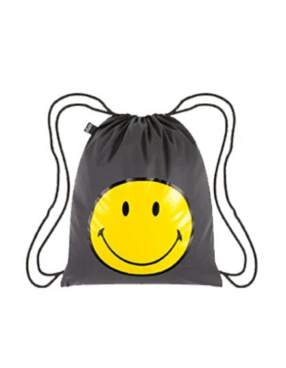 Loqi Reflective Smiley Backpack