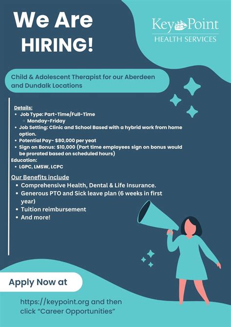 Key Point Health Services, Inc. on LinkedIn: We are hiring Child ...