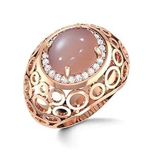 CaratLane 18K Rose Gold and Diamond Ring : Amazon.in: Fashion