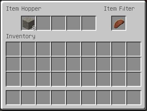 Image result for Redstone Hopper Filter Minecraft Java 1.17