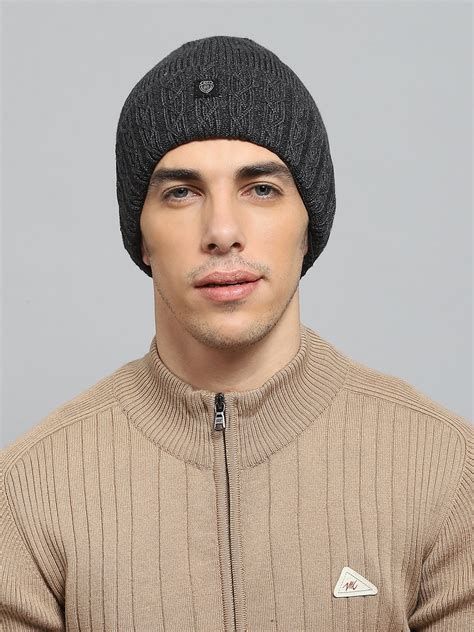 Buy Men Grey Solid Cap Online in India - Monte Carlo