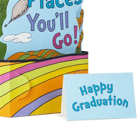 Buy Hallmark Paper Wonder Displayable Pop Up Graduation Card (Dr. Seuss ...