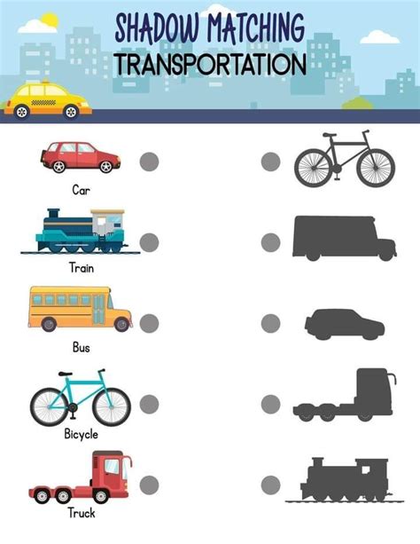 Transportation Shadow Worksheet 的图像结果