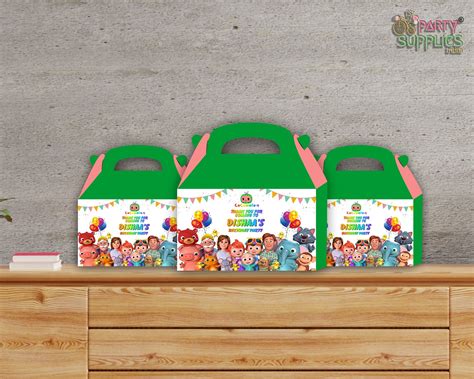 Cocomelon Girl theme Goodie Return Gift Boxes | Party Supplies – Party ...