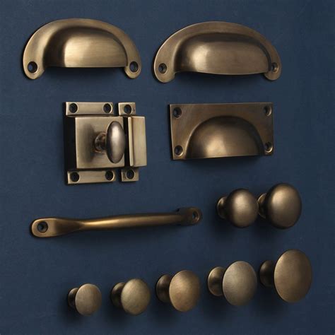 Classic Aged Brass Cupboard Handles | Kitchen cupboard handles, Brass ...