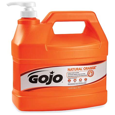 GOJO® Natural Orange Gallon - Pumice S-7295 - ULINE