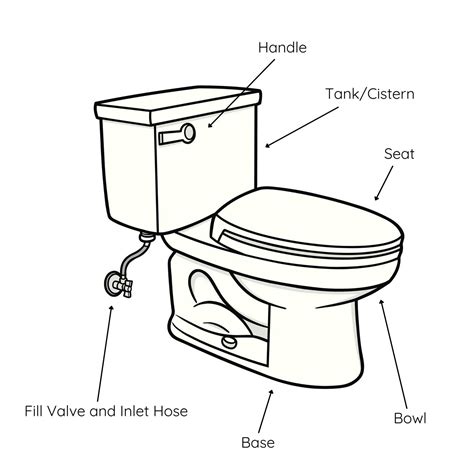 Parts Of A Toilet And How It Works [A Complete Guide] - Marmads