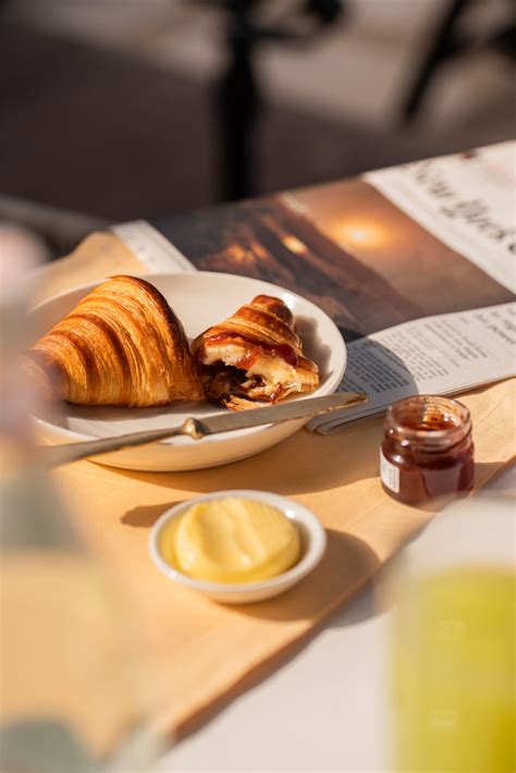 Croissant Breakfast Aesthetic | Elegant Hotel Morning by Photographer Natalie Chaban in 2025 ...