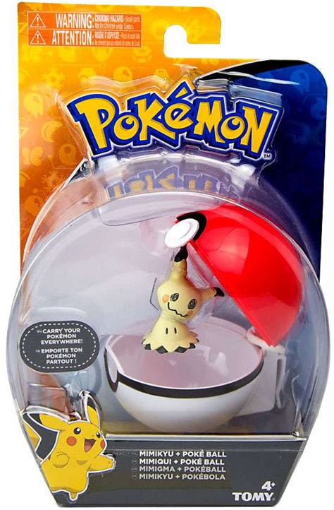 Pokemon Clip n Carry Pokeball Mimikyu & Poke | Ubuy India