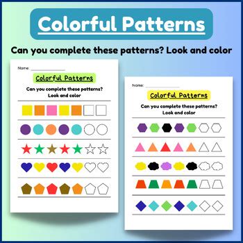 Color Patterns Activities 的图像结果