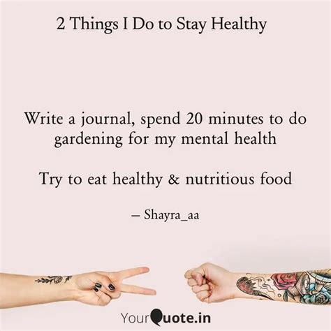 Write a journal, spend 20... | Quotes & Writings by Dr.Darshini Oza (P ...