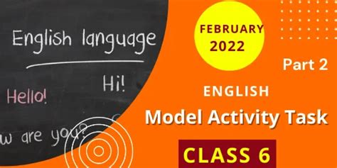 Image result for Model Activity Task Class IX English Part 6