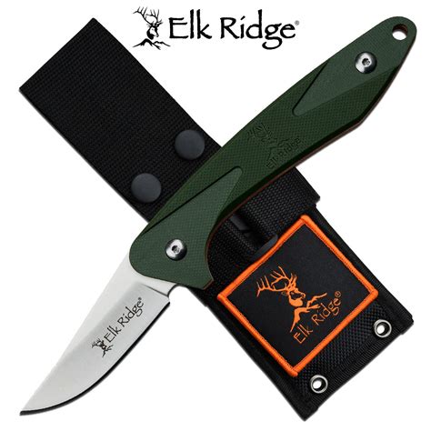 Elk Ridge Hinterland Caper Knife w Modular Sheath K-ER-HLFIX002 ...