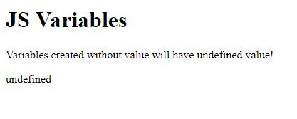 Image result for Values and Variables in JavaScript
