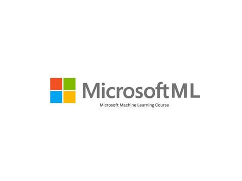 Image result for Microsoft Machine Learning Course