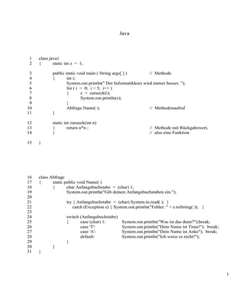 Image result for Java Grundlagen Programmierung