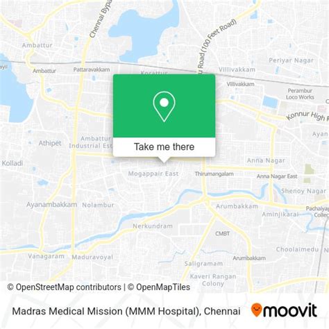 How to Get to Madras Medical Mission (MMM Hospital) in Perambur ...