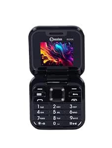 Snexian Rock X Flip Phone Dual Sim |Keypad Phone| with 1.8 Inch Display ...