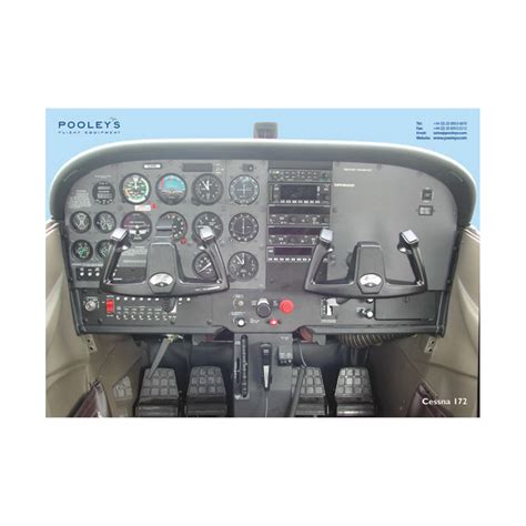 Cessna 172 Cockpit Poster • Pilot Wings