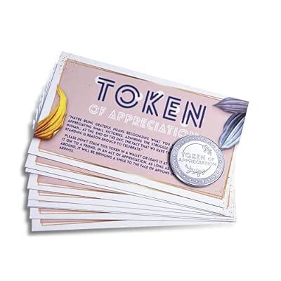 Briston Set of 10 Appreciation Tokens with Thank You Cards - India | Ubuy
